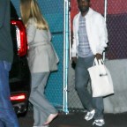 *EXCLUSIVE* Adele and Rich Paul leaving the Super Bowl
