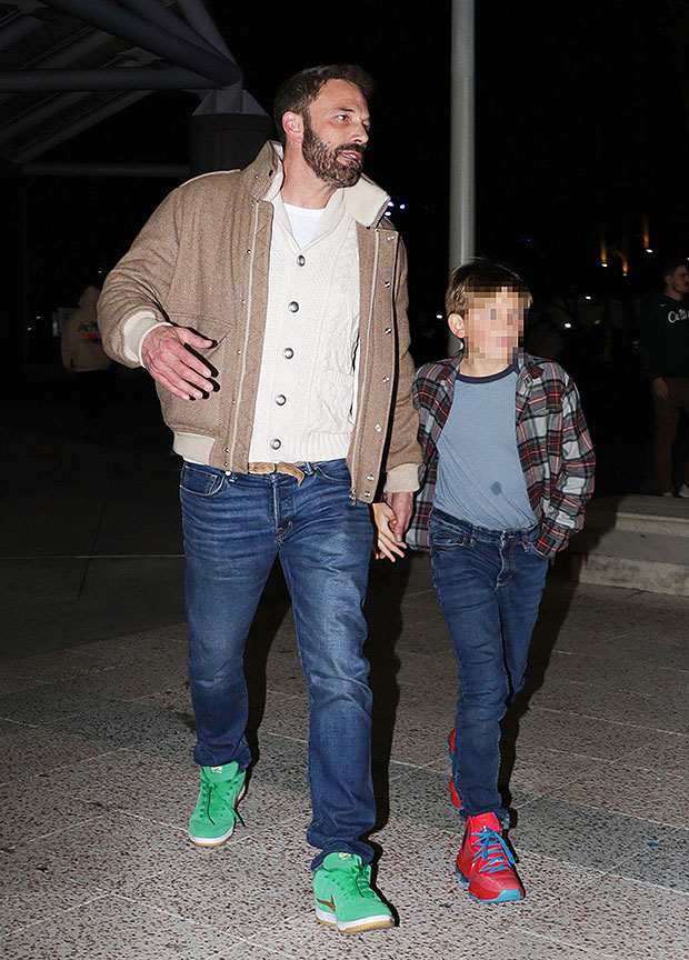 Ben Affleck & Son Samuel Attend 2023 NBA AllStar Weekend Together