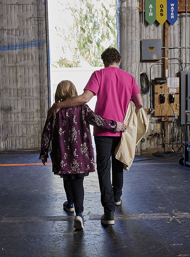 Bradley Cooper and his mom in a T-Mobile commercial during Super Bowl