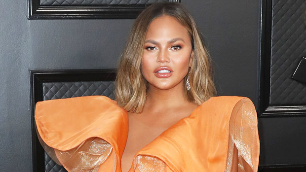 Chrissy Teigen Skips Grammys After Dress Fitting To Hang Out With New Baby Daughter