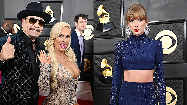 Taylor Swift besa a la esposa de Ice T, Coco Austin, en una foto inesperada de los Grammy