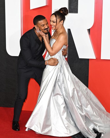 Stars walk the red carpet at the UK premiere of 'Creed III' in Leicester Square, London.

Pictured: Michael B. Jordan,Tessa Thompson
Ref: SPL5522663 150223 NON-EXCLUSIVE
Picture by: Zak Hussein / SplashNews.com

Splash News and Pictures
USA: +1 310-525-5808
London: +44 (0)20 8126 1009
Berlin: +49 175 3764 166
photodesk@splashnews.com

World Rights