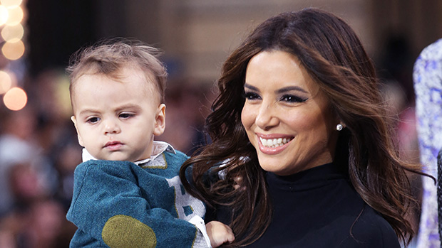 Eva Longoria S Kids Meet Her Only Son Santiago Her 3 Stepchildren   Eva Longoria With Her Kids Ss Ftr  