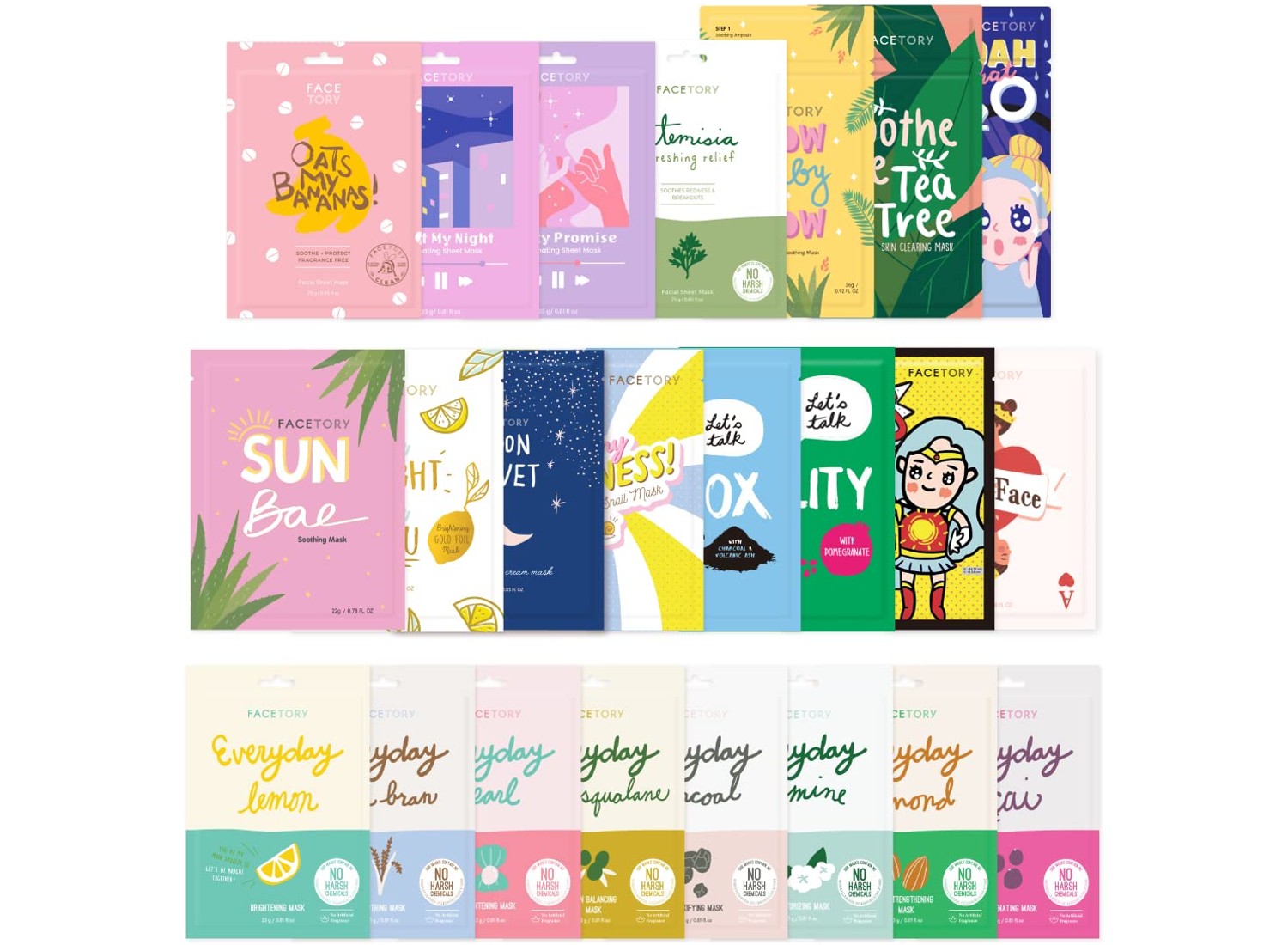 Facetory Sheet Mask Collection