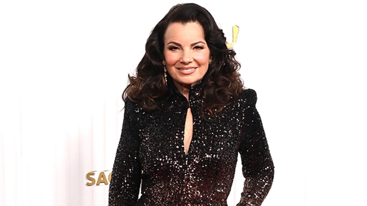 Fran Drescher At SAG Awards 2023 Dazzles In Sequin Dress Hollywood Life