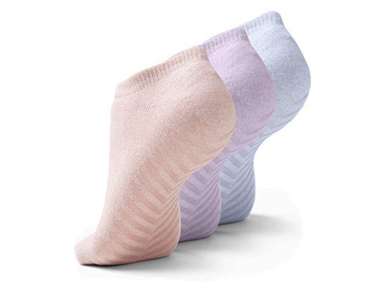  FUNDENCY Non Slip Yoga Socks for Women 6 Pairs, Anti
