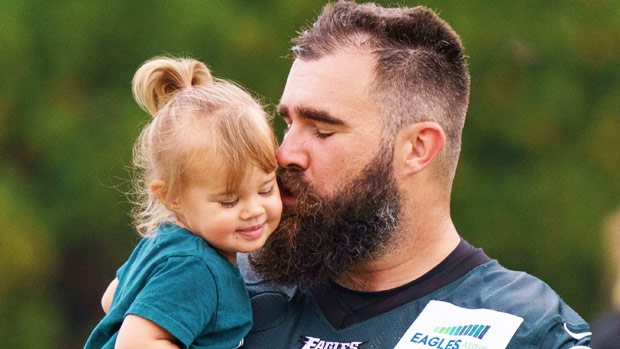 Philadelphia Eagles’ Jason Kelce Reveals Wife Will Be 38 Weeks Pregnant At Super Bowl: ‘She’s Bringing Her OB’