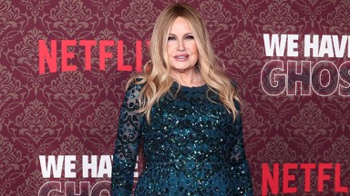Jennifer Coolidge Sparkles In Bejeweled Dress At ‘We Have A Ghost’ Premiere: Photos