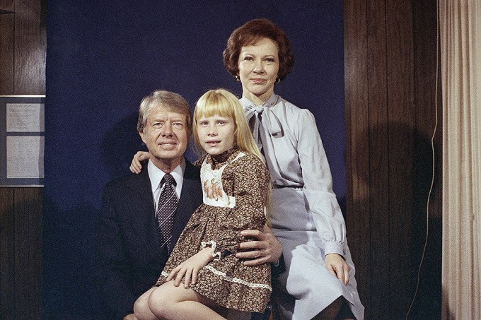 Jimmy & Rosalynn Carter With Their Daughter Amy