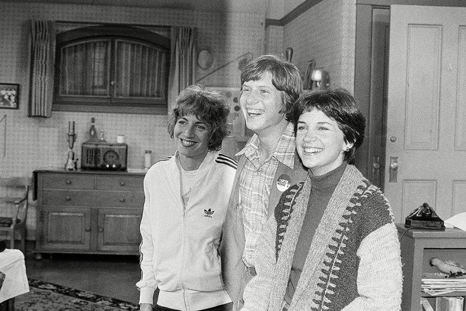 Chip Carter With Cindy Williams and Penny Marshall In 1976