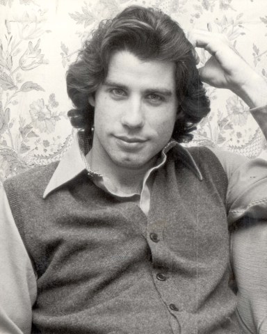 John Travolta In London For The Premiere Of His Film Saturday Night Fever....actor 1977 
John Travolta In London For The Premiere Of His Film Saturday Night Fever....actor 1977