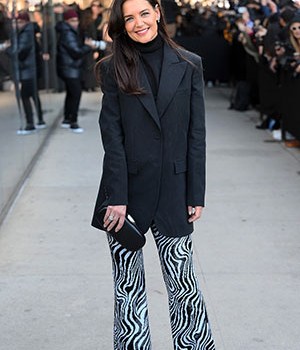 Katie Holmes Just Wore the New Tory Burch 'It' Bag of 2022 at NYFW