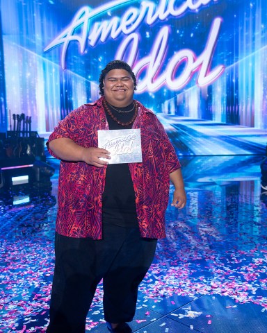 AMERICAN IDOL – “618 (Season Finale)” – The live coast-to-coast, three-hour season finale features special performances from music legends and today’s top artists, with the Top 3 contestants taking the stage for the final time as America decides who will become the next American Idol. SUNDAY, MAY 21 (8:00-11:00 p.m. EDT/5:00-8:00 p.m. PDT), on ABC. (ABC/Eric McCandless)IAM TONGI