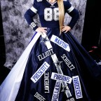 espnW on X: Kelly Clarkson brought her best Dallas Cowboys dress to NFL  Honors 👏  / X