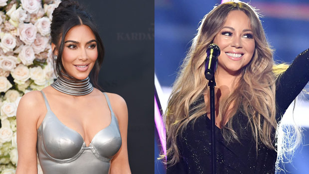 Kim Kardashian & Mariah Carey Team Up With Daughters North, 9, & Monroe, 11, For Epic TikTok