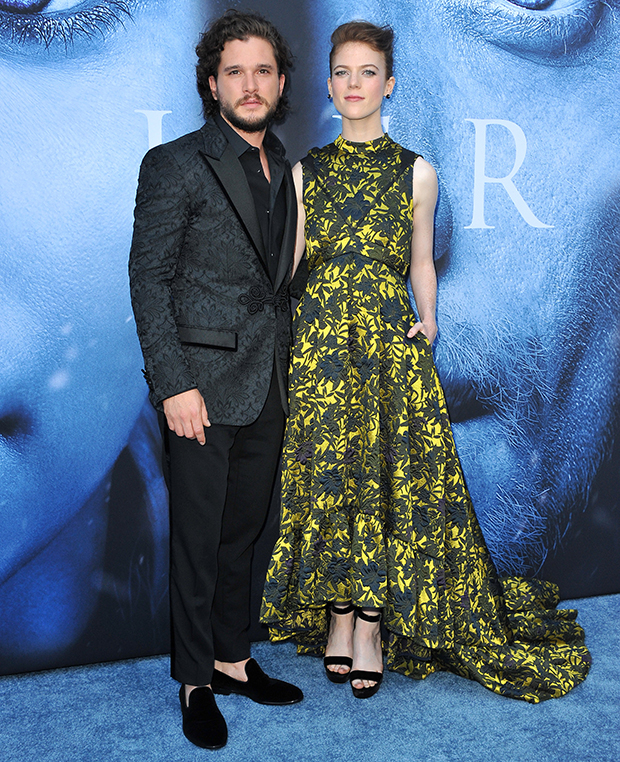 Kit Harington and Rose Leslie