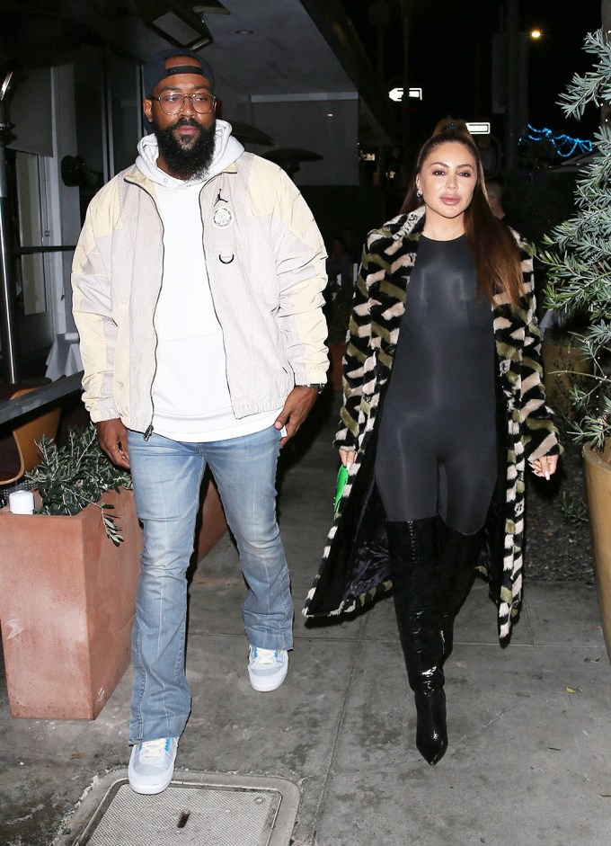 Larsa Pippen and Marcus Jordan in Beverly Hills