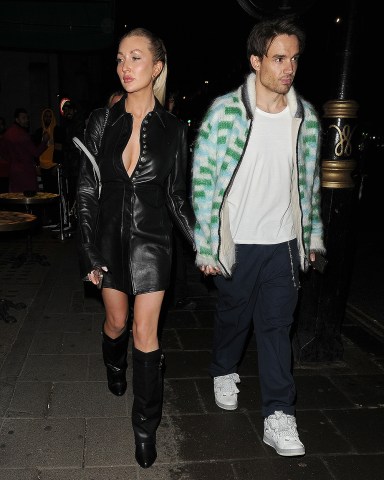 London, UNITED KINGDOM  - Liam Payne and Kate Cassidy seen on a date night out at Sexy Fish restaurant in Mayfair, London.Pictured: Liam Payne, Kate CassidyBACKGRID USA 21 MARCH 2023 BYLINE MUST READ: Click News and Media / BACKGRIDUSA: +1 310 798 9111 / usasales@backgrid.comUK: +44 208 344 2007 / uksales@backgrid.com*UK Clients - Pictures Containing ChildrenPlease Pixelate Face Prior To Publication*