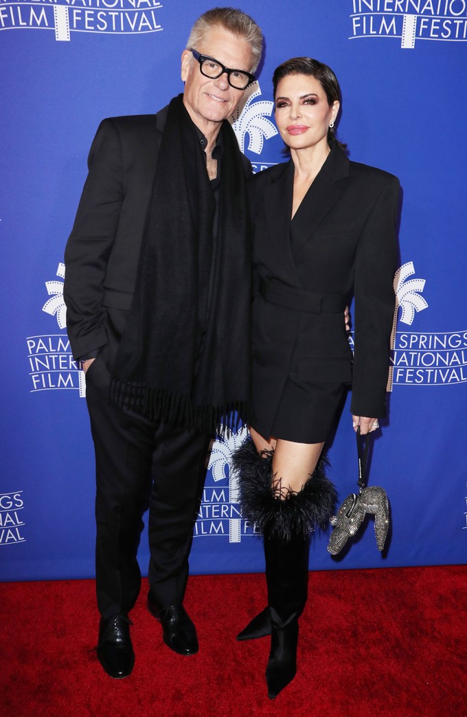 Harry Hamlin & Lisa Rinna At The Palm Springs Premiere