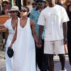 Damson Idris and Lori Harvey's Family Affair in Saint-Tropez: A Stroll Through the Streets with Mother Marjorie Bridges and Brothers Wynton and Broderick Harvey Jr.