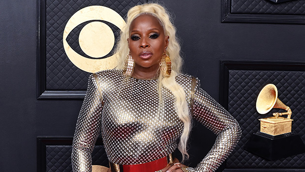 Mary J. Blige Wears Skin-Baring, Cutout Gown on 2023 Grammys Red