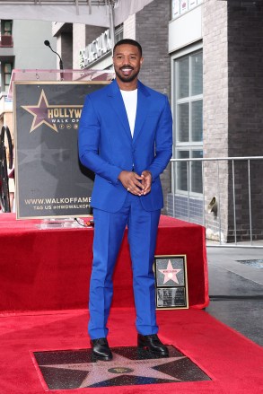 Michael B. Jordan
Michael B. Jordan honored with a star on the Hollywood Walk of Fame, Los Angeles, California, USA - 01 Mar 2023