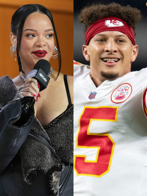 Rihanna Praises Patrick Mahomes After Super Bowl QB Punk'd in Interview –  Billboard