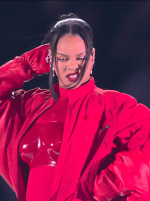 Rihanna Teases Super Bowl Halftime Show 2023 in Dramatic Coat