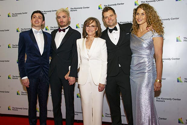 Sally Field, Armand De La Torre, Samuel Greisman, Eli and Sasha Craig