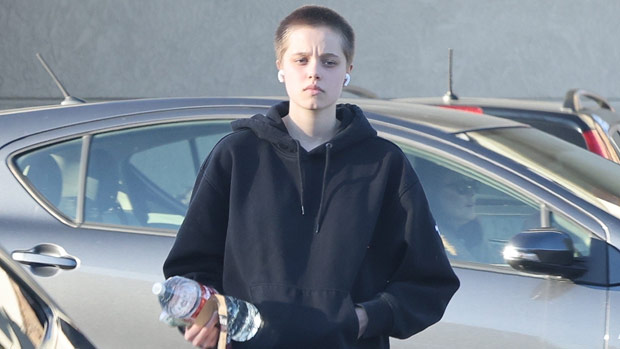Shiloh Jolie-Pitt, 16, Shows Off Shaved Head As She Drives Herself To Run Errands: Photos