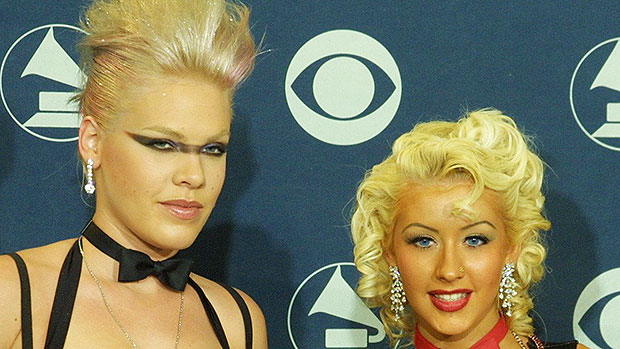 Pink Appears to Shade Christina Aguilera in 2001 "Lady Marmalade" Video: "Mya & Kim Were Nice"