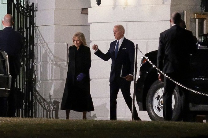 Joe & Jill Biden Leave The White HOuse