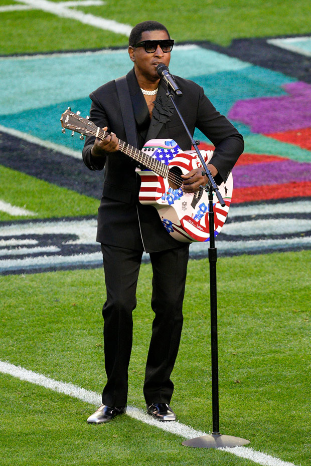 Babyface At Super Bowl 2023 He Performs ‘America The Beautiful