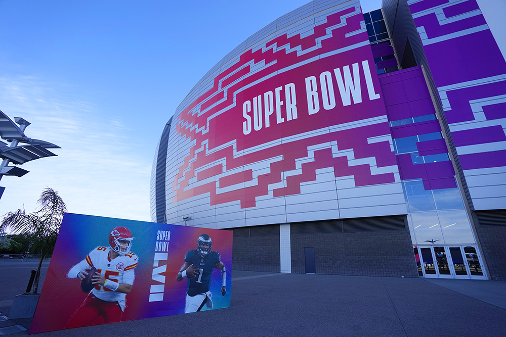 The seat maker that has filled the stadium hosting Super Bowl LIII