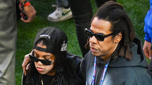 Jay-Z, Blue Ivy turn Super Bowl into cute daddy-daughter date