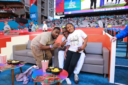 Tracy Morgan and family celebrities attend Super Bowl LVII, Phoenix, USA - February 12, 2023
