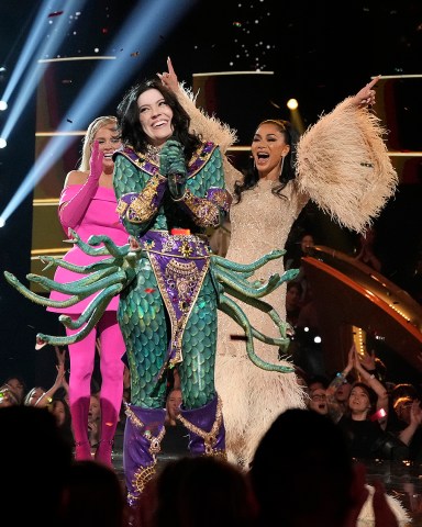 THE MASKED SINGER: Bishop Briggs in the “Season Finale” episode of THE MASKED SINGER airing Wednesday, May 17 (8:00-9:01 PM ET/PT) on FOX. CR: Michael Becker/FOX. ©2023 FOX Media LLC.
