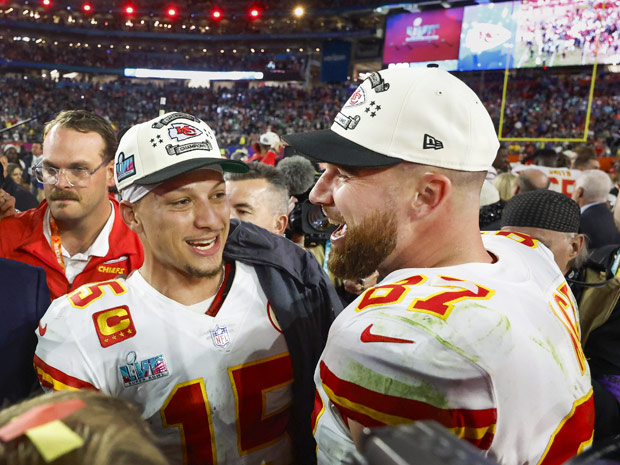 Patrick Mahomes, Travis Kelce Party With The Chainsmokers After