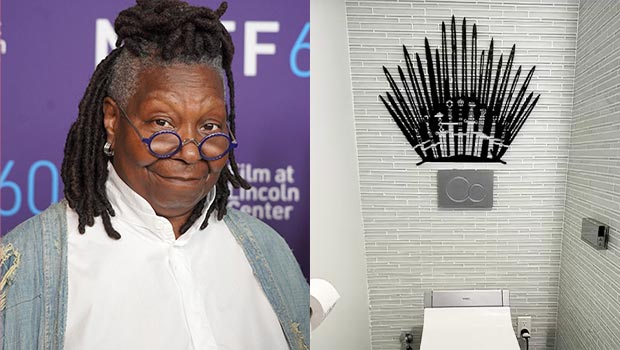 Whoopi Goldberg Shows Kit Harington Her Hilarious ‘Game Of Thrones’-Inspired Toilet