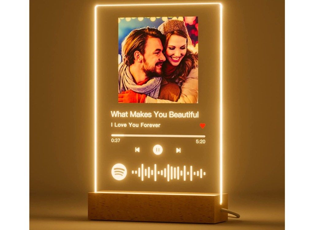 Personalized Music & Photo Plaque