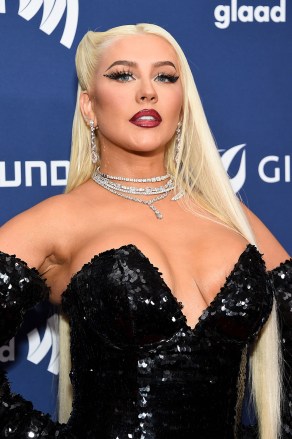 Christina Aguilera GLAAD Awards, Прибытие, Лос-Анджелес, Калифорния, США - 30 марта 2023 г.