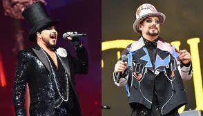 adam lambert, boy george
