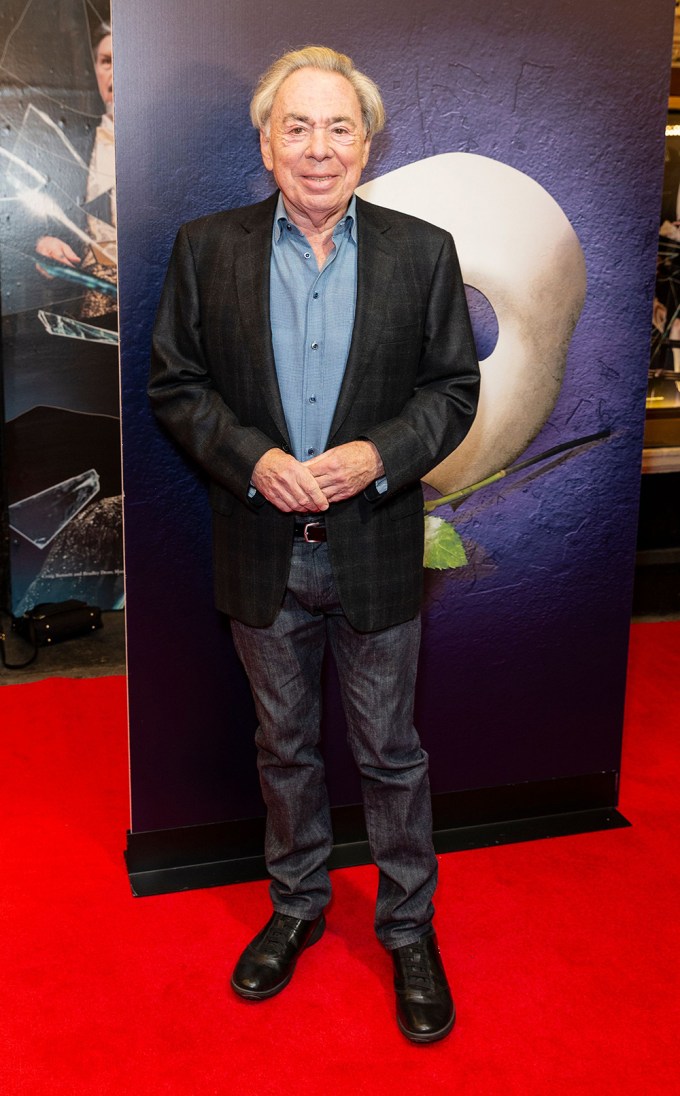 Andrew Lloyd Webber At ‘Phantom of the Opera’ In October 2021
