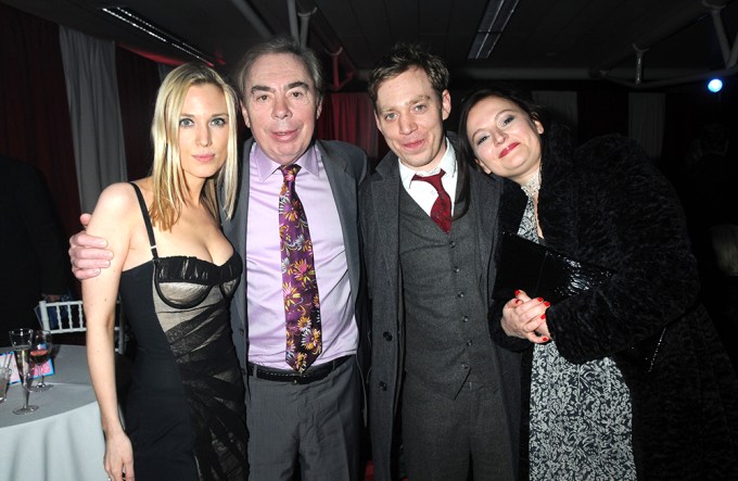 Andrew Lloyd Webber & His Family In London