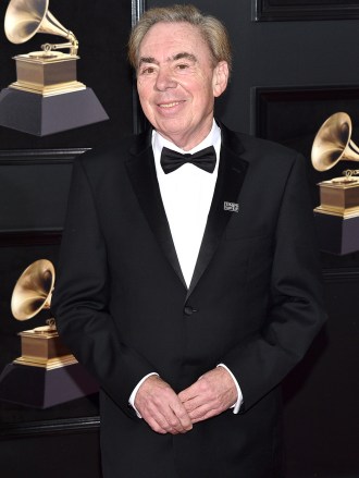 Andrew Lloyd Webber attends the 60th Annual GRAMMY Awards at Madison Square Garden on January 28, 2018 in New York City.
60th Annual GRAMMY Awards - Arrivals, New York City - 29 Jan 2018