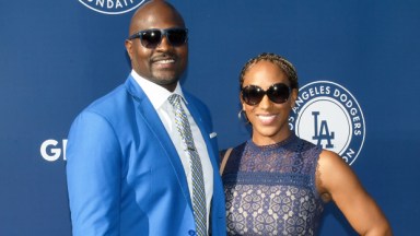 former defensive end Marcellus Wiley and Annemarie Wiley