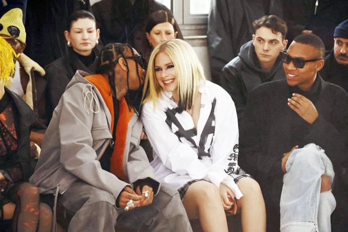 Avril Lavigne & Tyga At Ottolinger