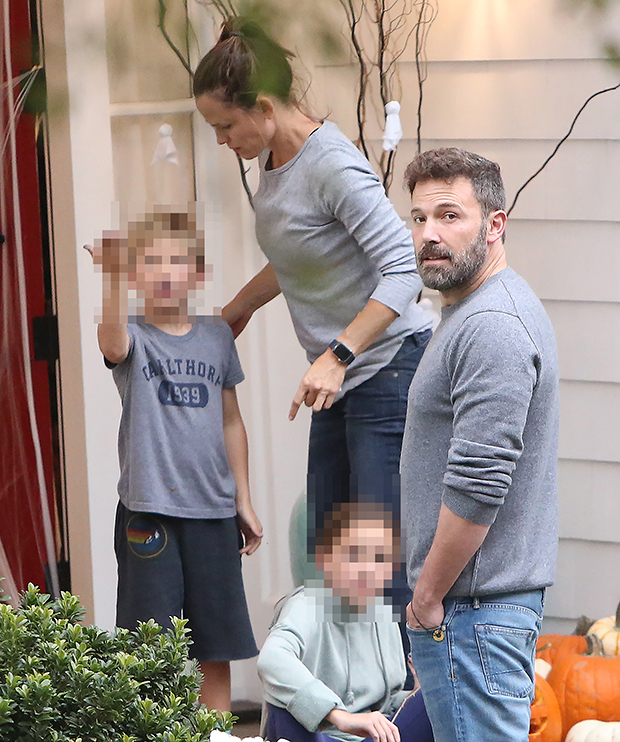 Ben Affleck, Jennifer Garner, and kids