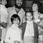 Actor Topol With His Wife Galia And Children Adi (4) Omer (8) And Anat (12) At Heathrow Chaim Topol (born September 9 1935) Often Billed Simply As Topol Is An Israeli Theatrical And Film Performer Actor Writer And Producer. He Has Been Nominated For