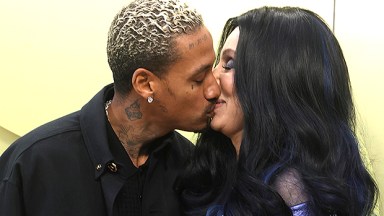 cher and ae kiss